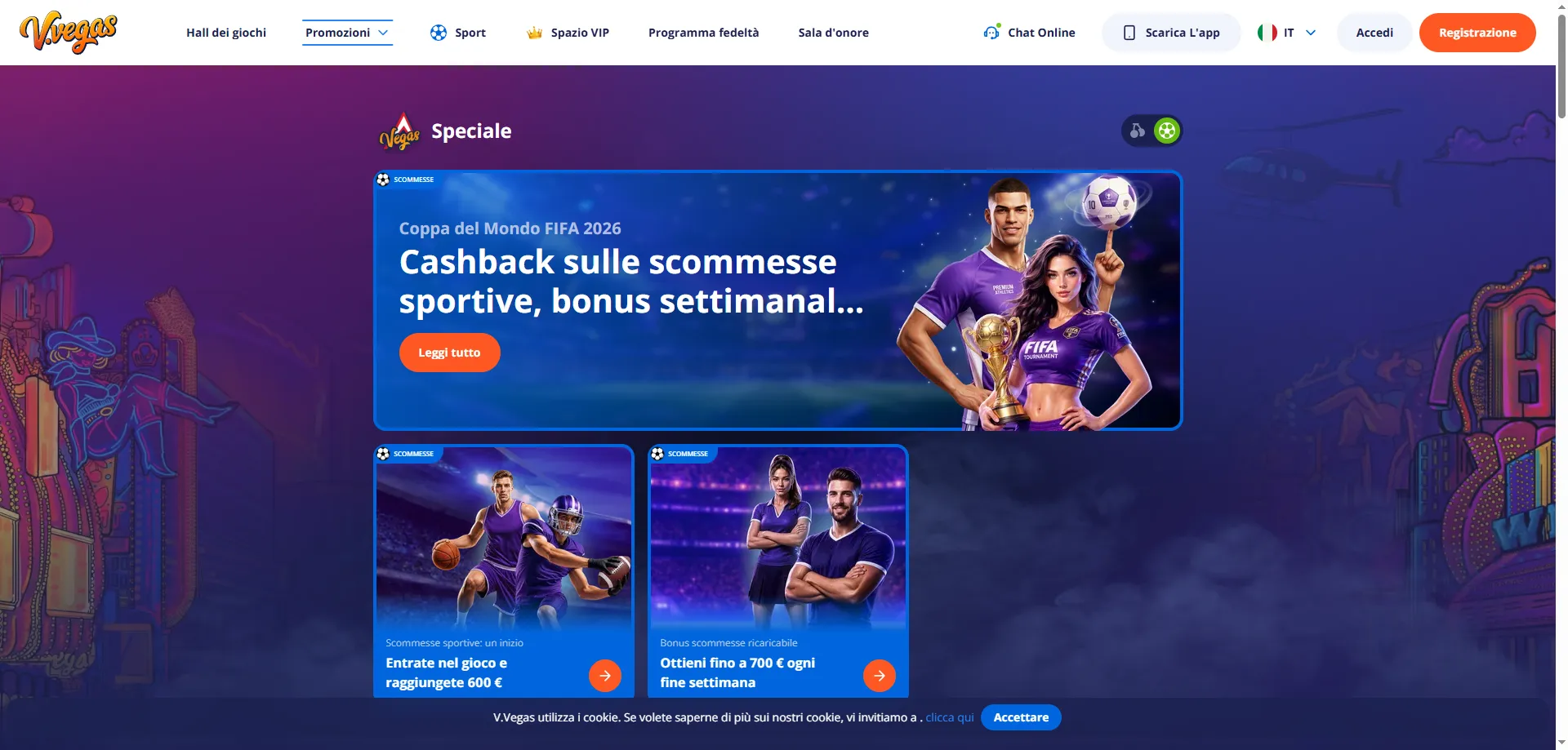 Cashback e Bonus Settimanali per i Giocatori Fedeli — Vulkan Vegas
